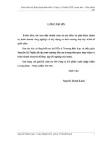 Hoàn thiện hệ thống kênh phân phối ở Công ty CP XNK Lương thực - Thực phẩm Hà Nội