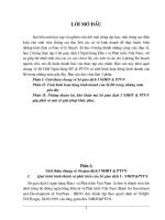 Những thuận lợi, khó khăn mà Sở giao dịch I Ngân hàng đầu tư & phát triển Việt Nam gặp phải và một số giải pháp khắc phục.doc
