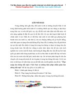 Thực trạng lưu thông tiền mặt ở VN và những biện pháp nhằm giảm lưu thông tiền mặt .doc