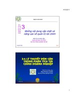 Quản trị tài chính - Chương 4