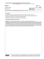 Mẫu Tìm hiểu chu trình Bán hàng, Phải thu, Thu tiền.doc