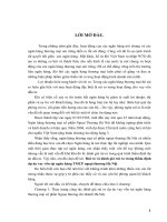 Rủi ro và đánh giá rủi ro trong thẩm định dự án vay vốn tại NHTM CP ngoại thương Hà Nội.