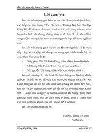 Định hướng và các giải pháp nâng cao chất lượng Tour – Tuyến