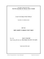 Điều khiển turbine thuỷ điện