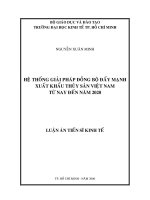 Hệ thống giải pháp đồng bộ đẩy mạnh xuất khẩu thủy sản Việt Nam từ nay đến 2020.pdf