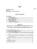 Giải pháp hỗ trợ tài chính cho doanh nghiệp nhỏ 