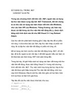 Sử dụng  DLL trong net