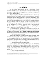 Một số giải pháp đẩy mạnh hoạt động xuất nhập khẩu hàng hoá giữa Vn và Trung Quốc trong bối cảnh hội nhập ACFTA