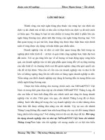 Mở rộng tín dụng doanh nghiệp vừa và nhỏ tại NHNo&PTNT Việt Nam chi nhánh Thăng Long