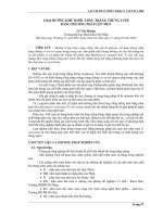 Loại đường khử từ lòng trắng trứng bằng phương pháp lên men