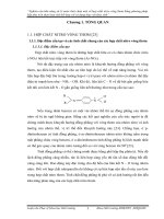 Nghiên cứu khả năng xử lý nước thải chứa một số hợp chất nitro vòng thơm bằng phương pháp hấp phụ trên than hoạt tính kết hợp với sử dụng thực vật thủy sinh - Chương 1,2