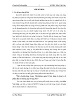 Một số giải pháp trong Marketing, quản lý bán hàng ở công ty cổ phần đầu tư thương mại Trung Sơn