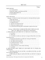 Tiềm năng phát triển du lịch khu vực miền núi và trung du Thanh Hóa