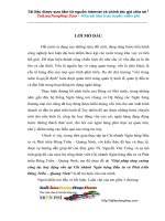 Giải pháp tăng cường công tác huy động vốn tại Chi nhánh Ngân hàng ĐT & PT .doc