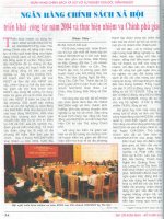 Ngân hàng chính sách xã hội triển khai công tác năm 2004 .pdf