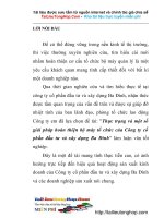 Thực trạng và một số giải pháp hoàn thiện bộ máy tổ chức .doc