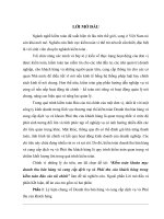 Kiểm toán khoản mục doanh thu bán hàng và cung cấp dịch vụ và Phải thu của khách hàng trong kiểm toán Báo cáo tài chính.doc