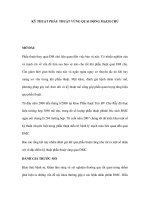 Kỹ thuật phẫu thuật vùng quai động mạch chủ