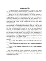 Giải pháp tăng cường huy động vồn tại Cty XNK Hai bà Trưng