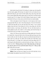 Phương hướng và một số biện pháp nâng cao hiệu quả của công tác quản lý vốn sản xuất kinh doanh Công ty 20 - Tổng cục hậu cần