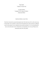 Four Trails: A Quartet of Country Tales