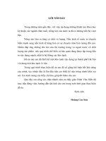 Thiết kế một kho lạnh với dung tích kho lạnh 21 tấn