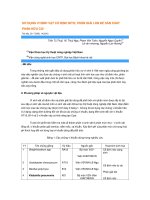 Sử dụng Vi sinh vật Sản xuất Phân hữu cơ