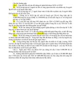 Câu hỏi thường gặp.