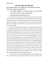 Đặc điểm, nhiệm vụ và hoạt động SXKD tổ chức hạch toán kế toán tại Cty thuỷ tinh Hà Nội