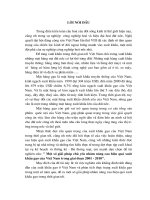 Một số giải pháp chủ yếu nhằm nâng cao hiệu quả xuất khẩu gạo của Việt Nam trong giai đoạn 2001 - 2010