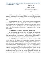 Mối quan hệ giữa đổi mới kinh tế và đổi mới chính trị, nhìn từ thực tiễn việt nam