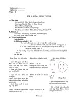 Giáo án hình học (cả năm)