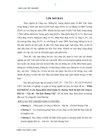 Phân tích thiết kế và xây dựng phần mềm Quản lý chương trình du lịch cho Cty Đầu tư – Vận tải – Du lịch Hoàng Việt