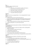 Bộ đề thi quản trị chiến lược - P2