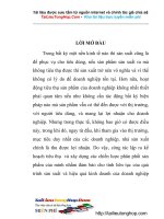 Một số biện pháp nhằm gắn sản xuất với thị trường của công ty Thương mại và dược phẩm.doc