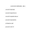 Lập kế hoạch quan hệ công chúng tại công ty TNHH Thuận Phước