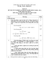 Đáp án đề thi lý thuyết điện dân dụng 8