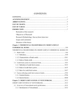 improving credit limit system in Vietcombank