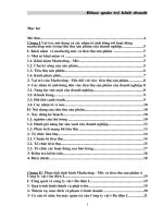 Ứng dụng Marketing - Mix nhằm thúc đẩy tiêu thụ sản phẩm tại Công ty vật tư bưu điện I