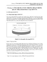 Khảo sát mức độ tin học hĩa trong quản trị logistics của các doanh nghiệp vừa và nhỏ tại thành phố hồ chí minh phần 3