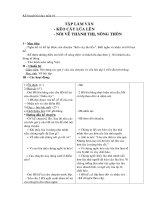 Tài liệu giáo án môn Tập làm văn lớp 3 - Tuần 16