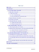 Lạm phát ở Việt Nam trong những năm gần đây