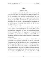 Kế toán tài sản cố định trong Công ty môi trường đô thị Cao Bằng