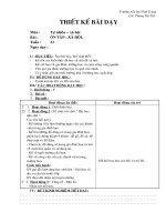 Giáo án Tự nhiên và Xã hội - Lớp 2 - Ôn tập xã hội