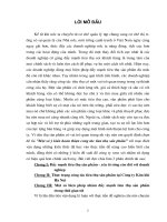 Một số ý kiến hoàn thiện công tác tiêu thụ sản phẩm