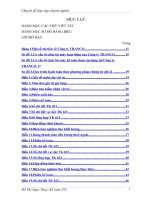 Hoàn thiện kế toán chi phí sản xuất và tính giá thành sản phẩm xây lắp tại Công ty Vận tải và Xây dựng(TRANCO)