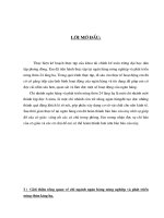 Hoạt động kinh doanh của chi nhánh Agribank láng hạ