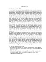 Nâng cao hiệu quả phân tích tài chính của doanh nghiệp phục vụ cho hoạt động tín dụng trung dài hạn tại Bacabank Hàng đậu