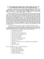 Một số đặc điểm chủ yếu của Cty xây dựng số 4