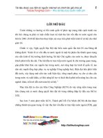 Một số giải pháp nhằm thu hút FDI vào các KCN trên địa bàn Thành phố Hồ Chí Minh.doc